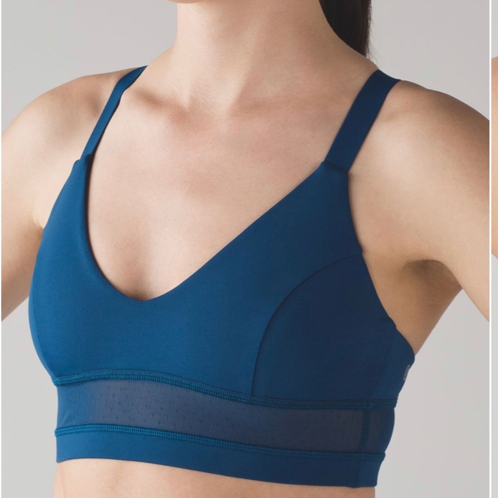 Lululemon Body Con Bra Poseidon Size 8